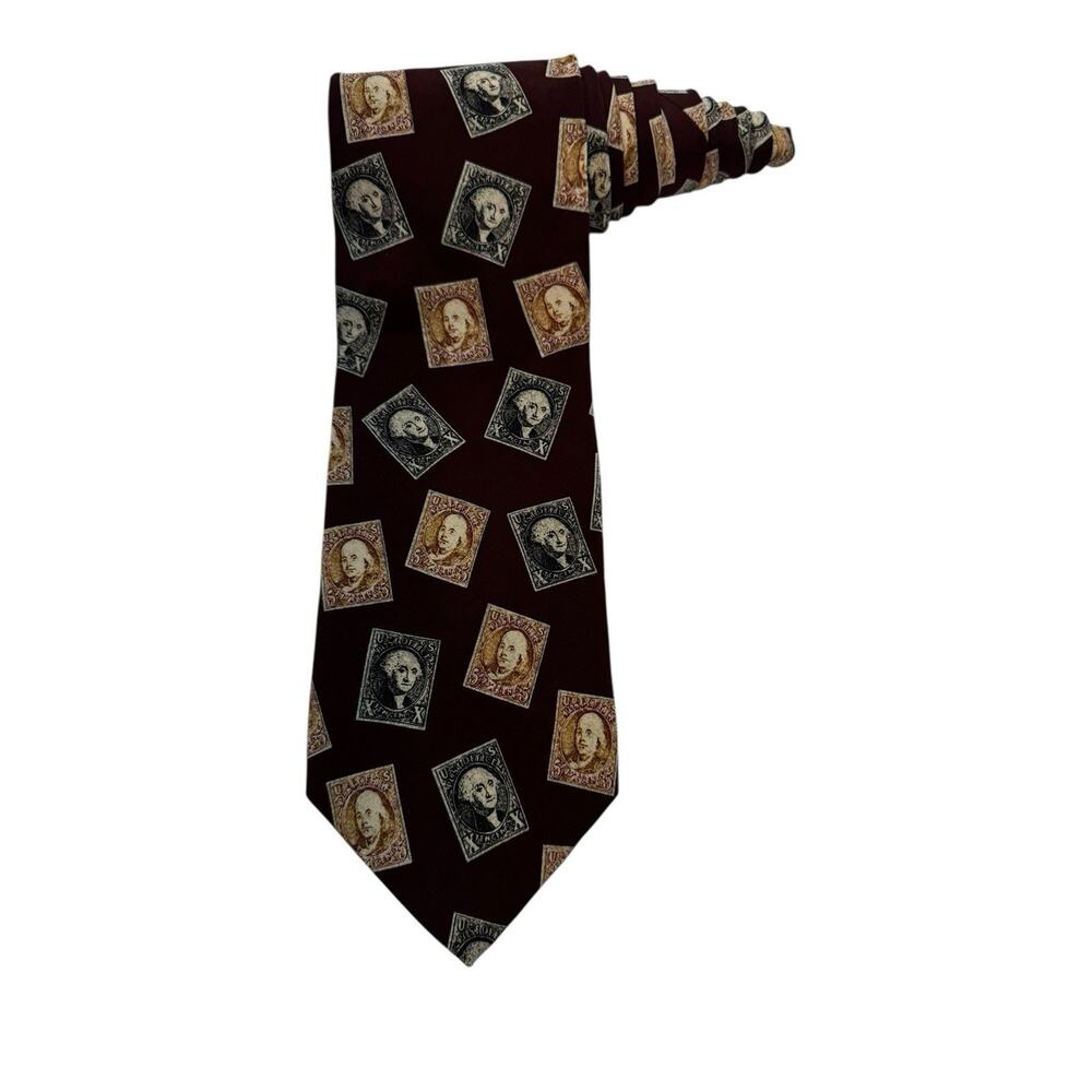 Image Nostalgia United States 1847 Issue Stamps George Washington Necktie